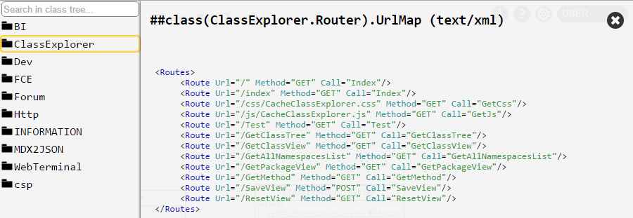ObjectScript Class Explorer - Exploración de clases ObjectScript con la