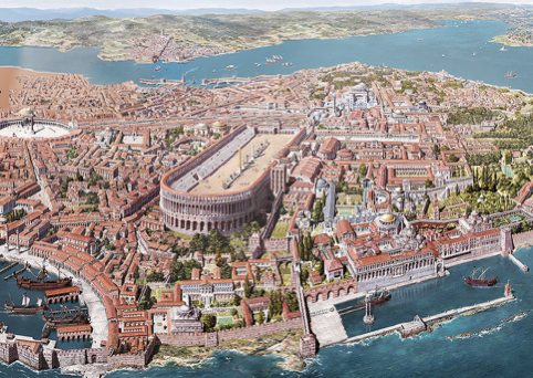 Constantinople in the 5th century AD